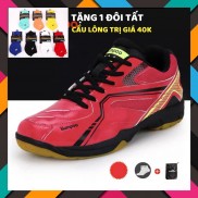 [Chính hãng] Giày cầu lông Kumpoo KHR-D12 Đỏ êm chân, bền, bảo hành 2 tháng, 1 đổi 1 trong vòng 15 ngày